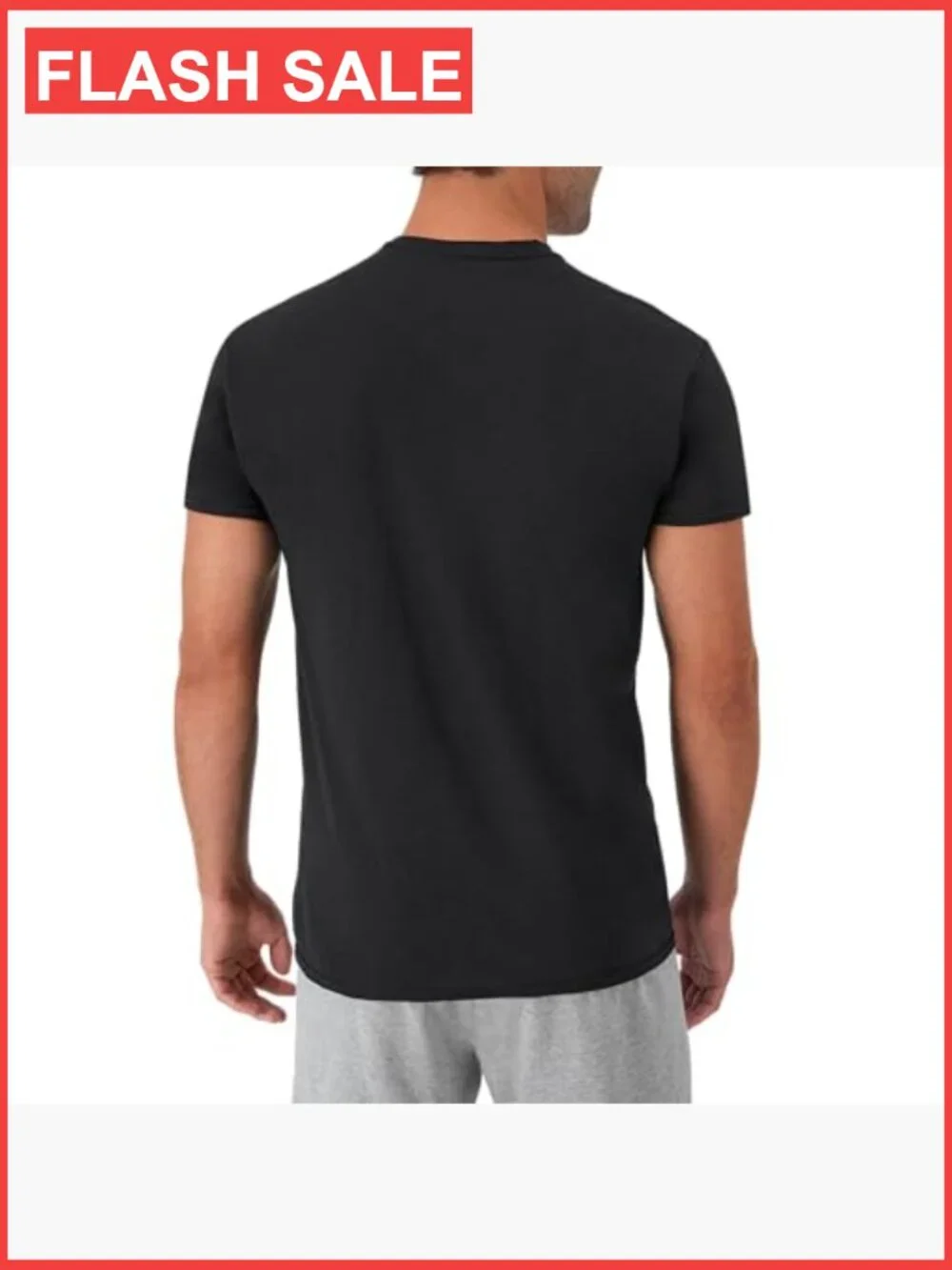 Men's Soft Cotton Undershirt Multipack Crew Neck Short Sleeve Stay-Tucked Tees